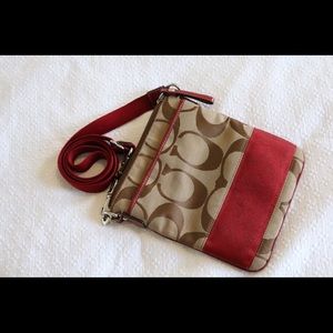 Authentic Coach Cross-body Handbag